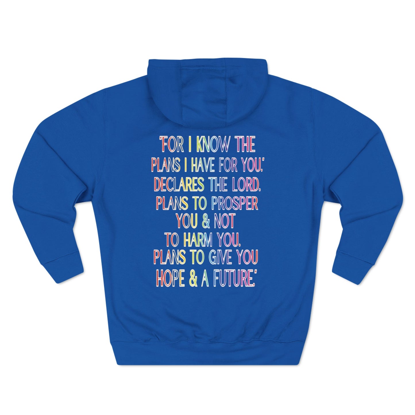 JEREMIAH 29:11 Fleece Hoodie