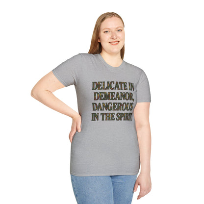 DELICATE IN DEMEANOR