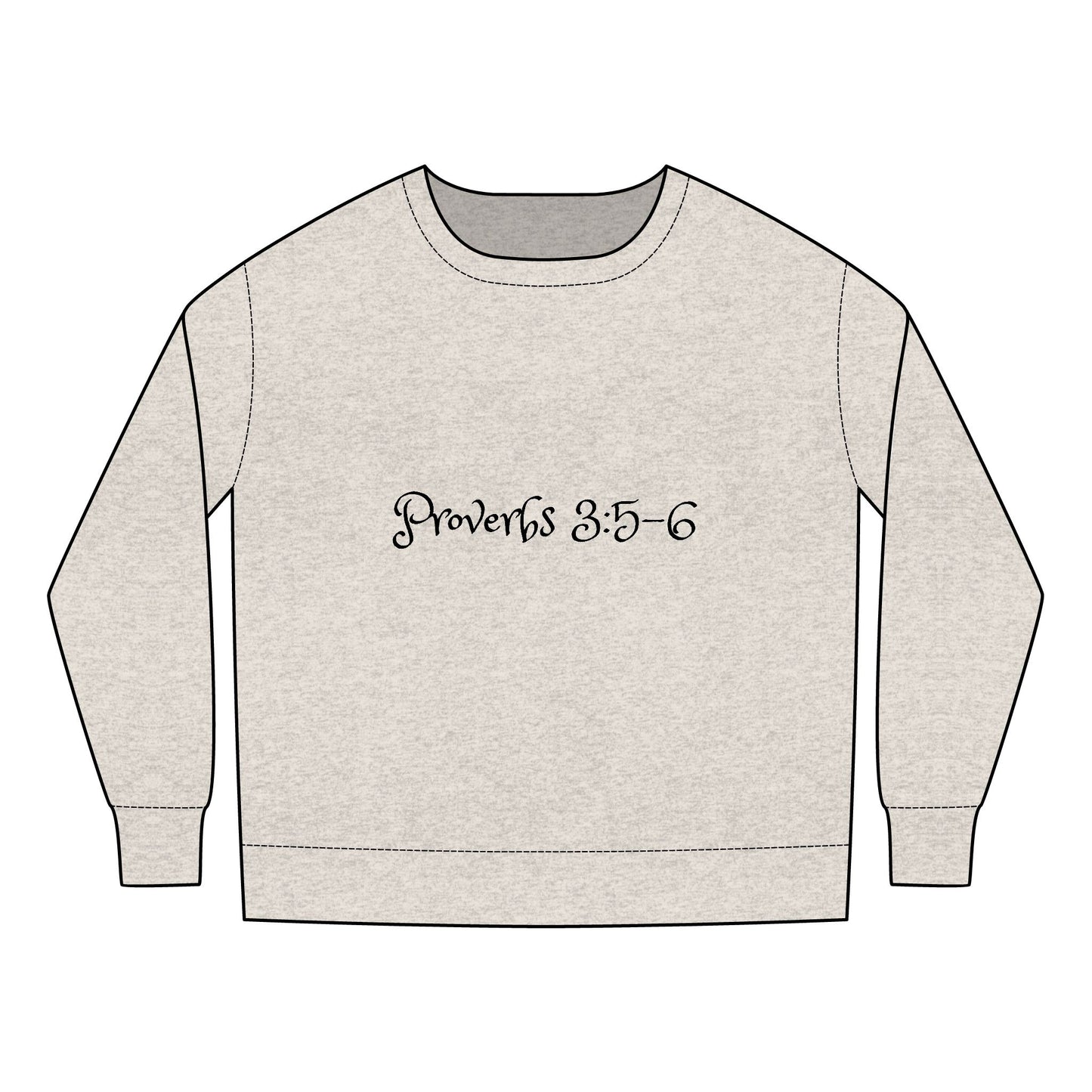 Proverbs 3:5-6 Toddler Sweatshirt