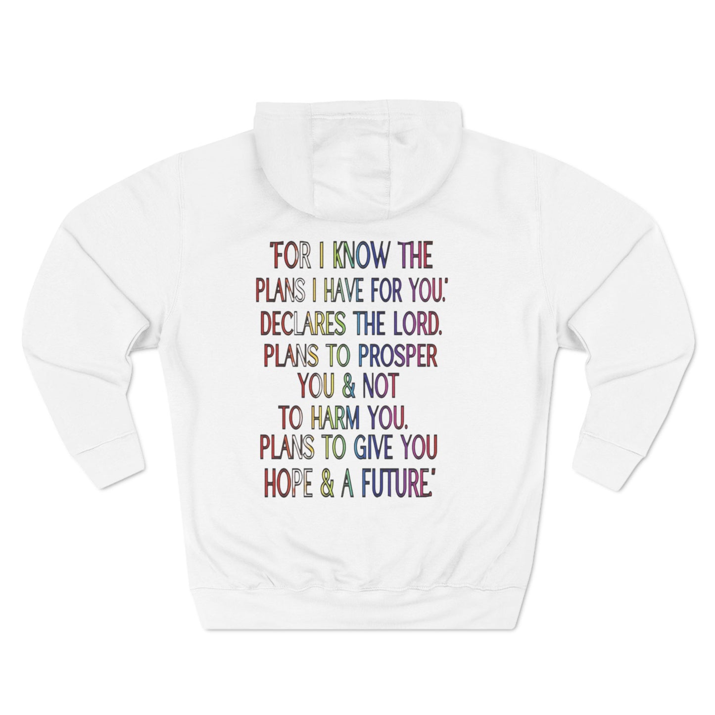 JEREMIAH 29:11 Fleece Hoodie