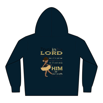 Proverbs 3:5-6 Toddler Fleece Hoodies