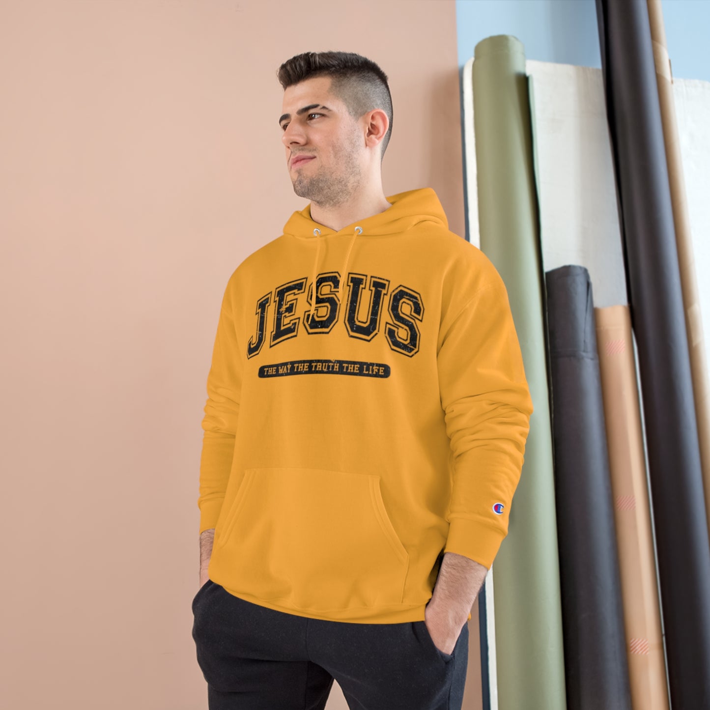 JESUS The Way Champion Hoodie