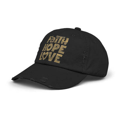 FAITH HOPE LOVE HAT