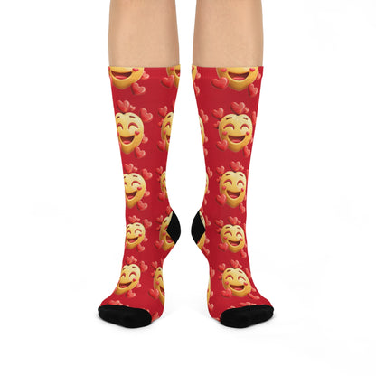 ANGEL KISSES Socks Red