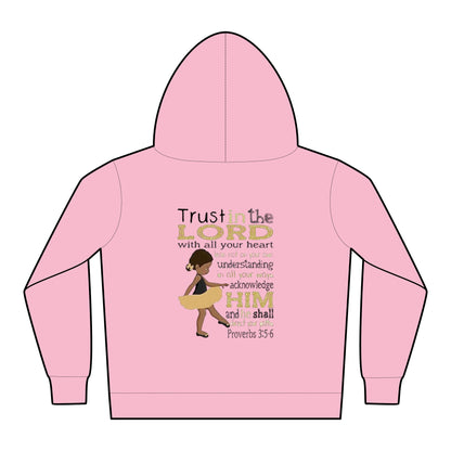 Proverbs 3:5-6 Toddler Fleece Hoodies