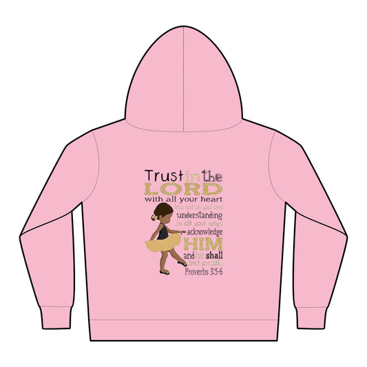 Proverbs 3:5-6 Toddler Fleece Hoodies