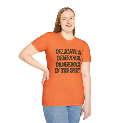 DELICATE IN DEMEANOR