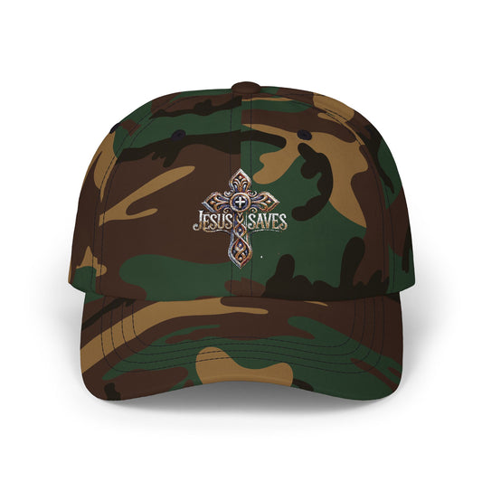 JESUS Saves Camo Hat
