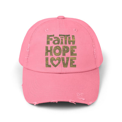 FAITH HOPE LOVE HAT