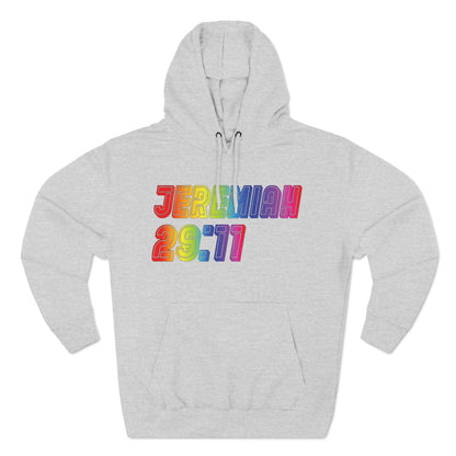 JEREMIAH 29:11 Fleece Hoodie