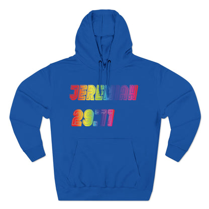 JEREMIAH 29:11 Fleece Hoodie