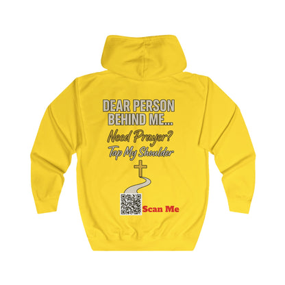 NEED PRAYER TAP DA BACK HOODIE