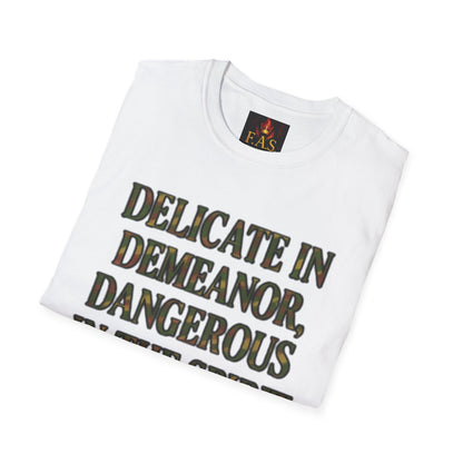 DELICATE IN DEMEANOR