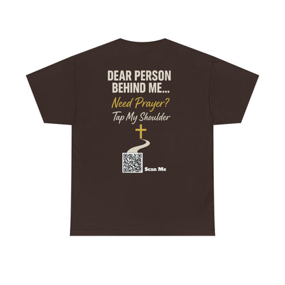 Need Prayer Tap Da Back