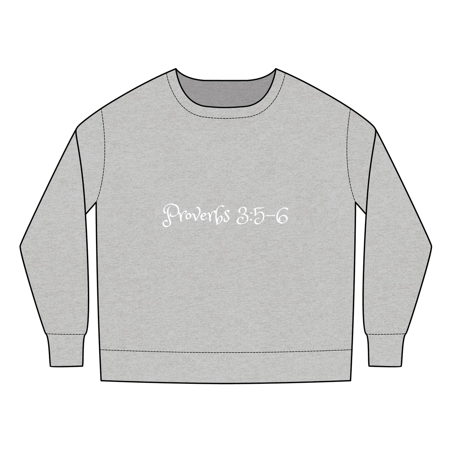 Proverbs 3:5-6 Toddler Sweatshirt