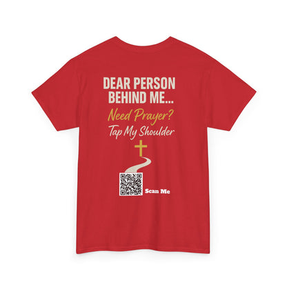 Need Prayer Tap Da Back