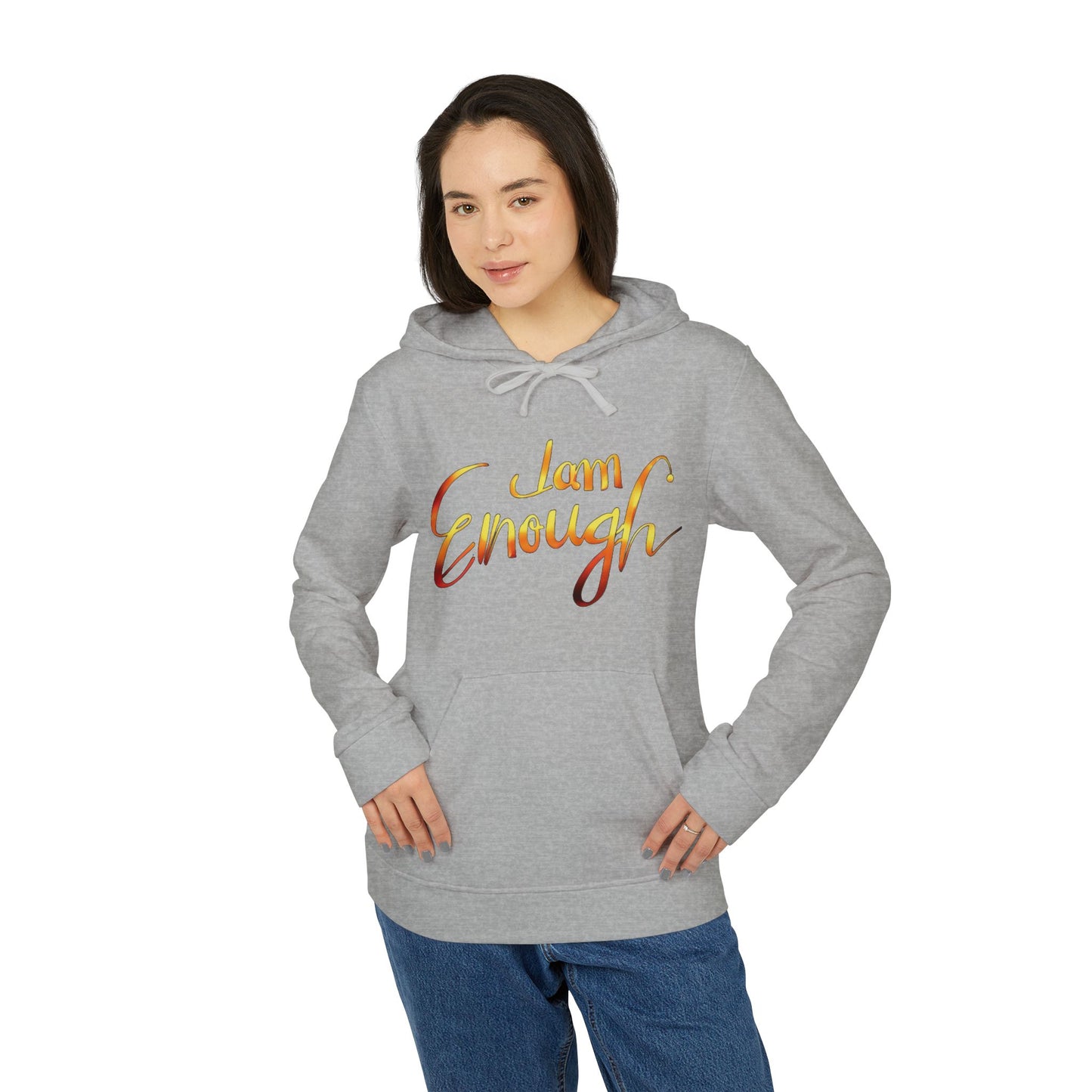 Adidas Unisex Fleece Hoodie I Am Enough