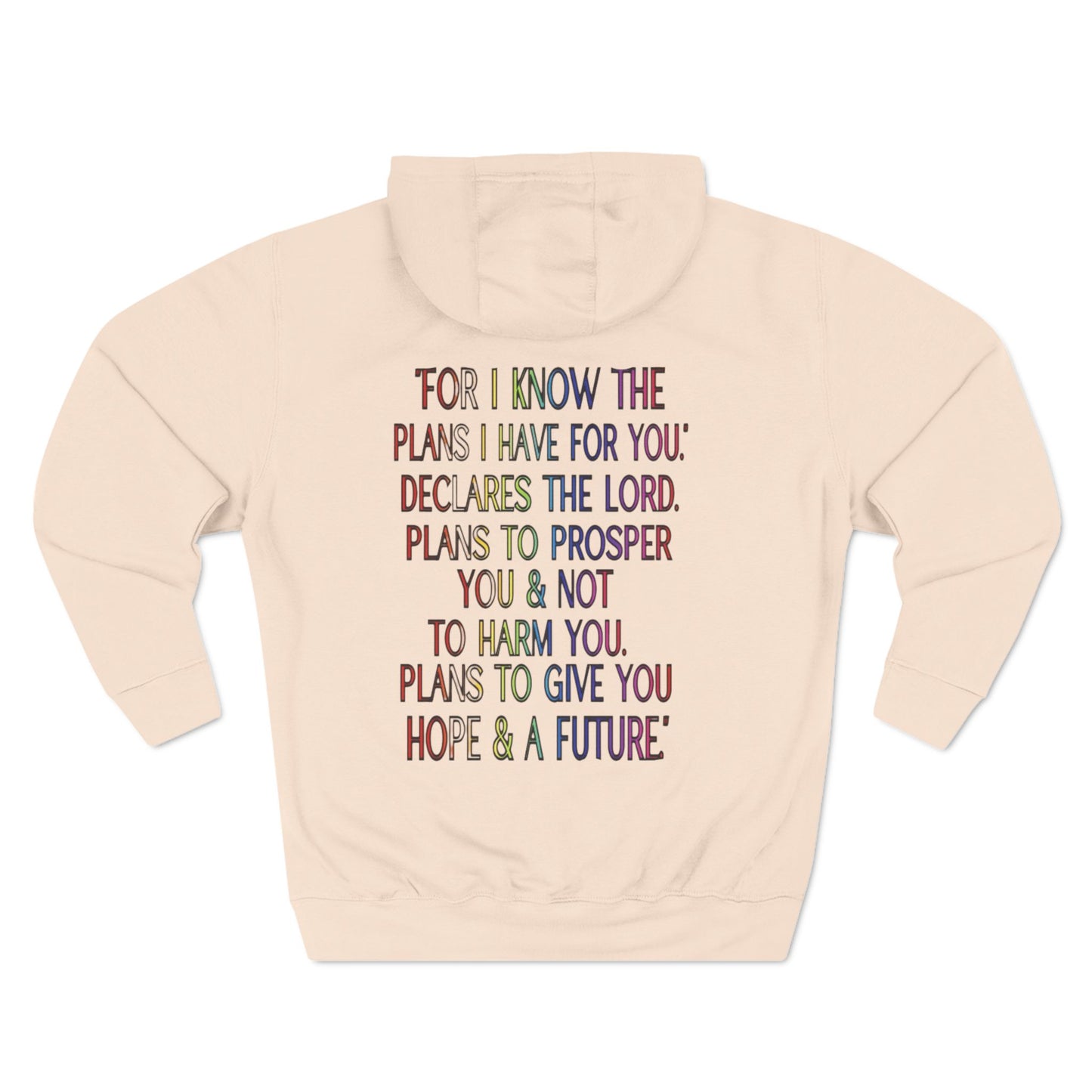 JEREMIAH 29:11 Fleece Hoodie