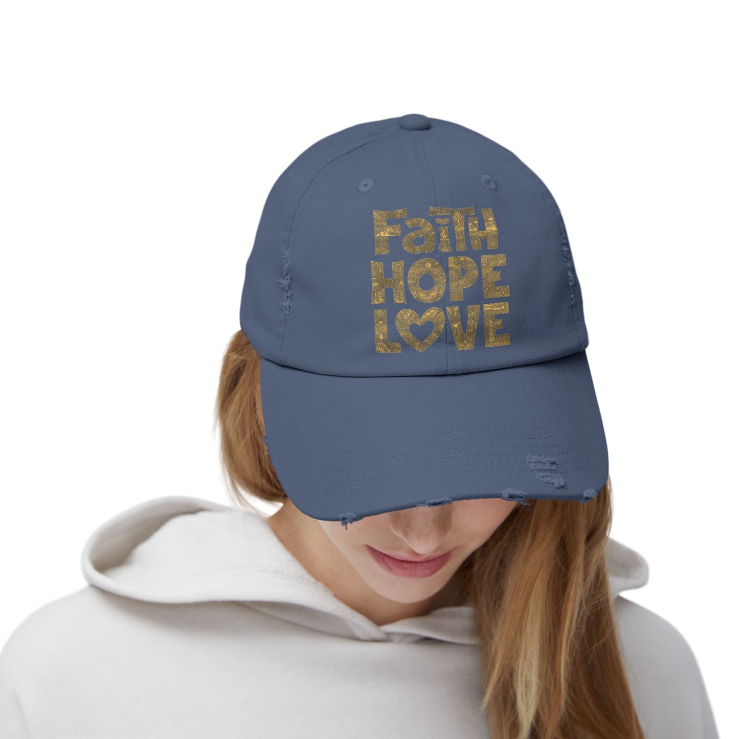 FAITH HOPE LOVE HAT