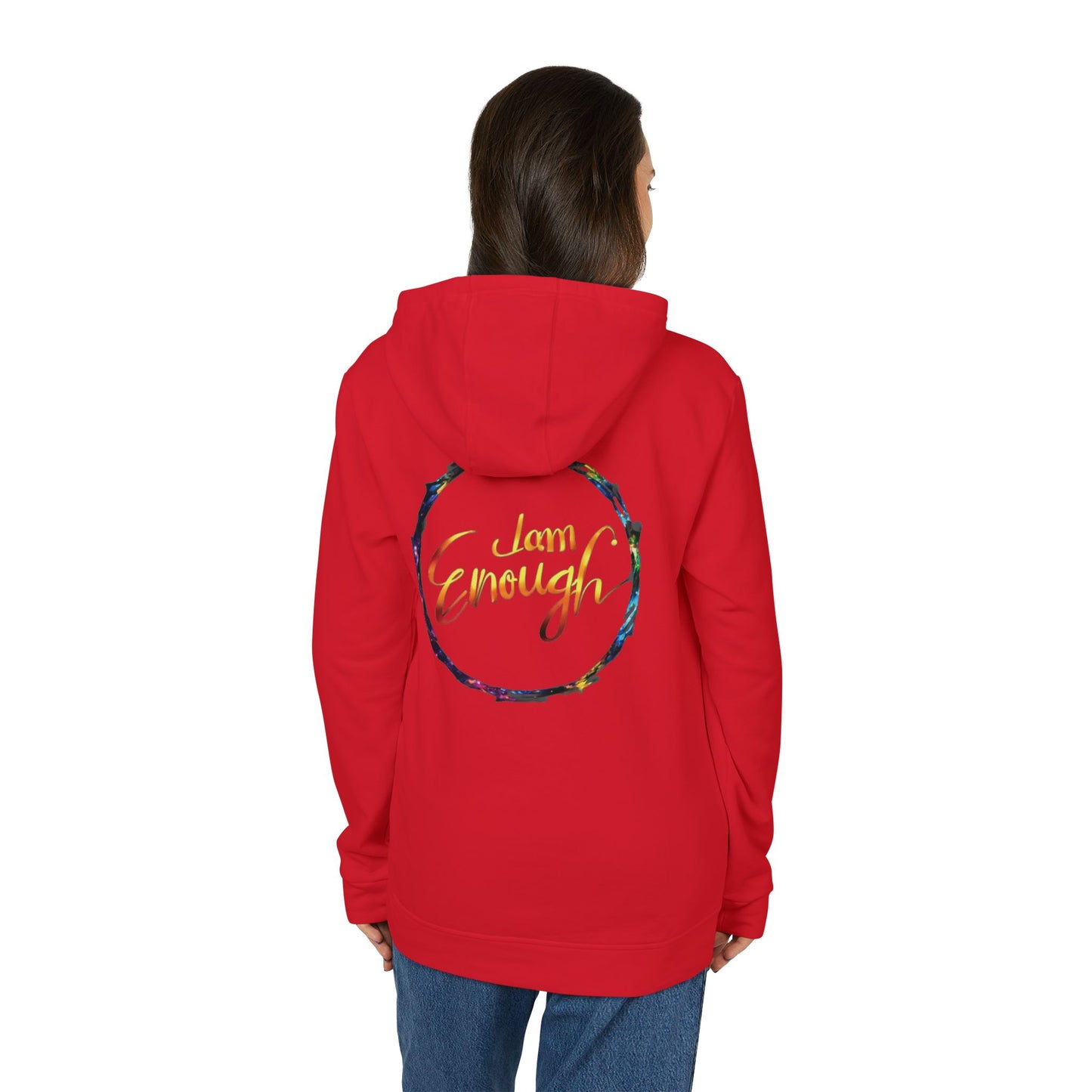 Adidas Unisex Fleece Hoodie I Am Enough