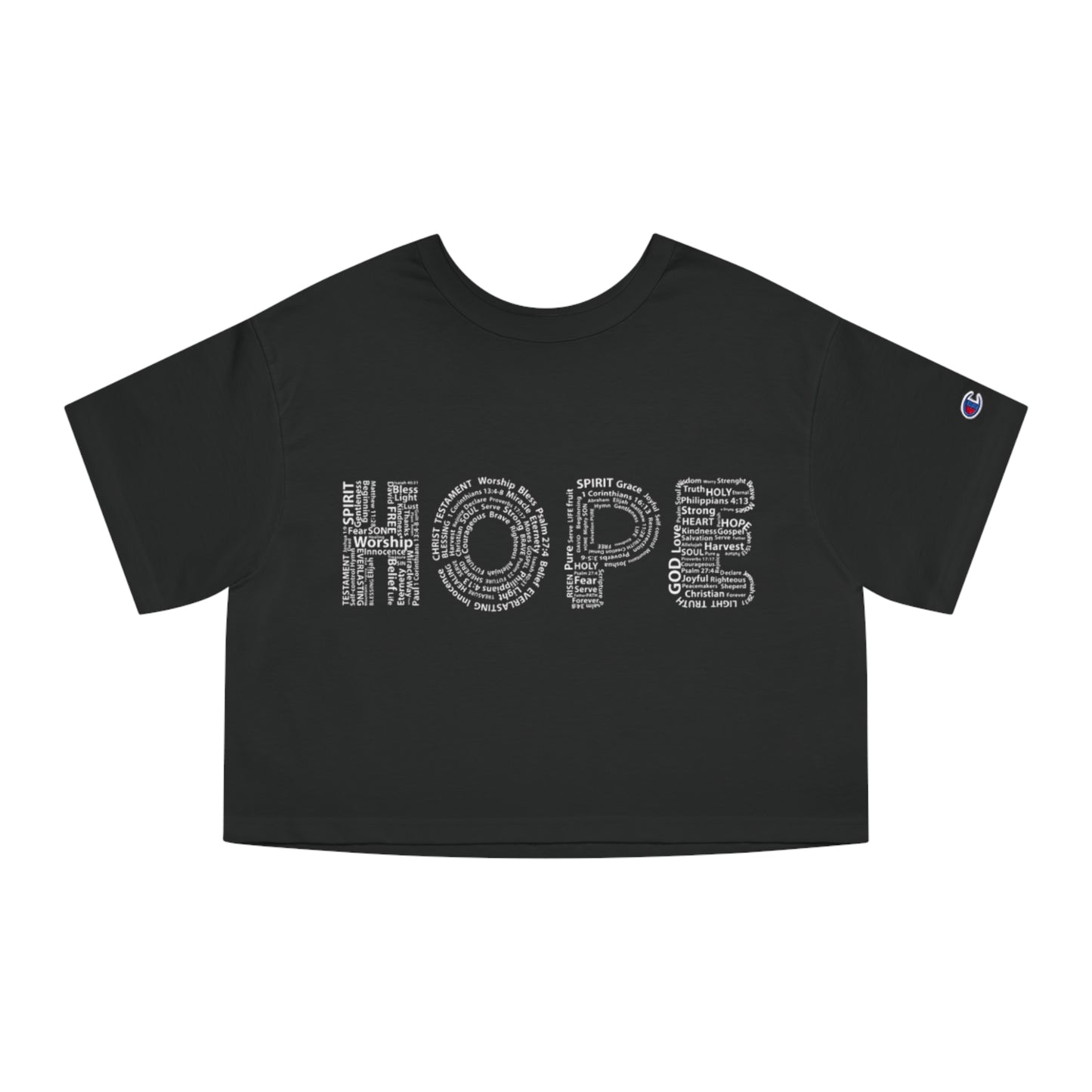 Champion Women's Heritage Cropped T-Shirt HOPE