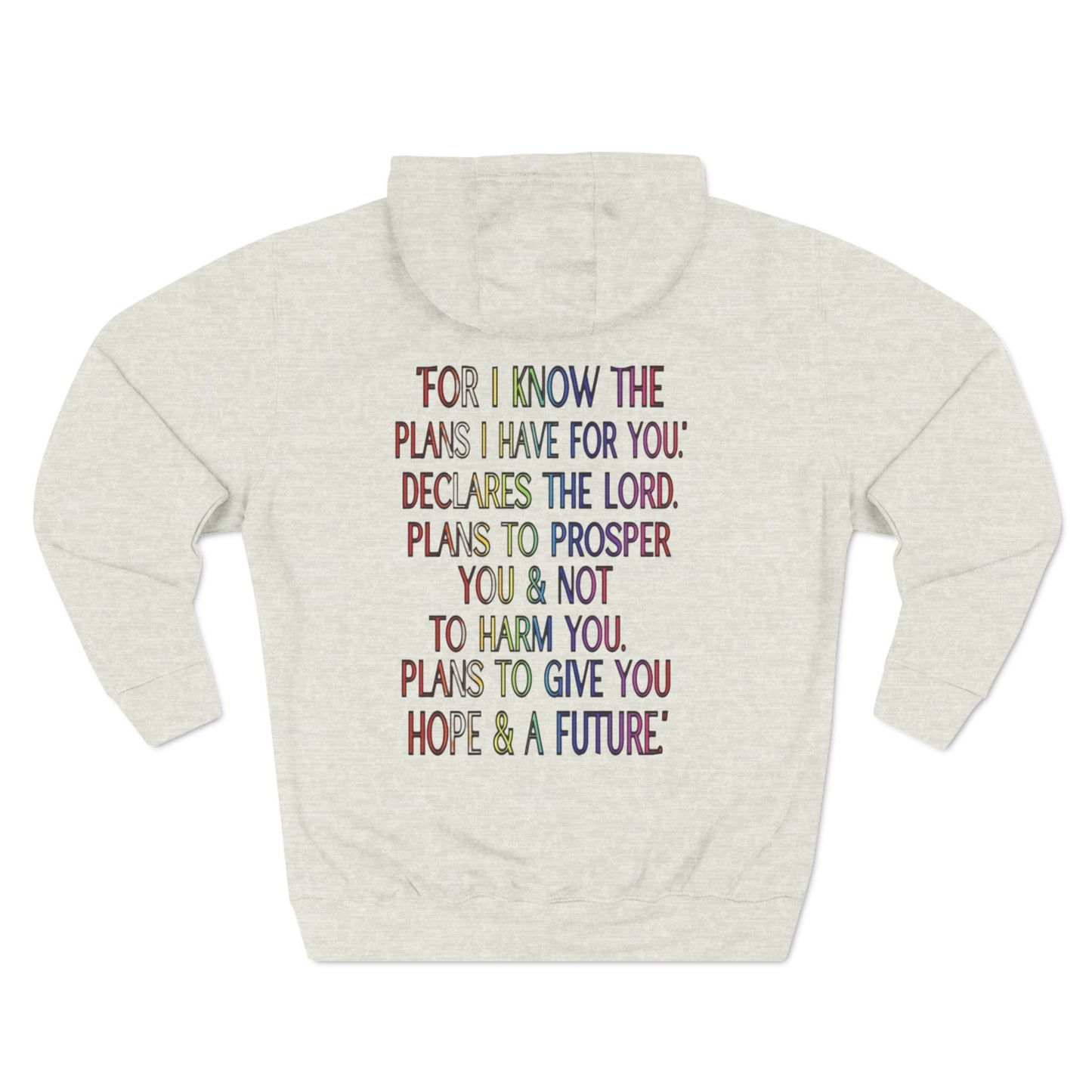 JEREMIAH 29:11 Fleece Hoodie