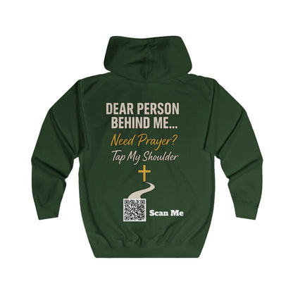 NEED PRAYER TAP DA BACK HOODIE