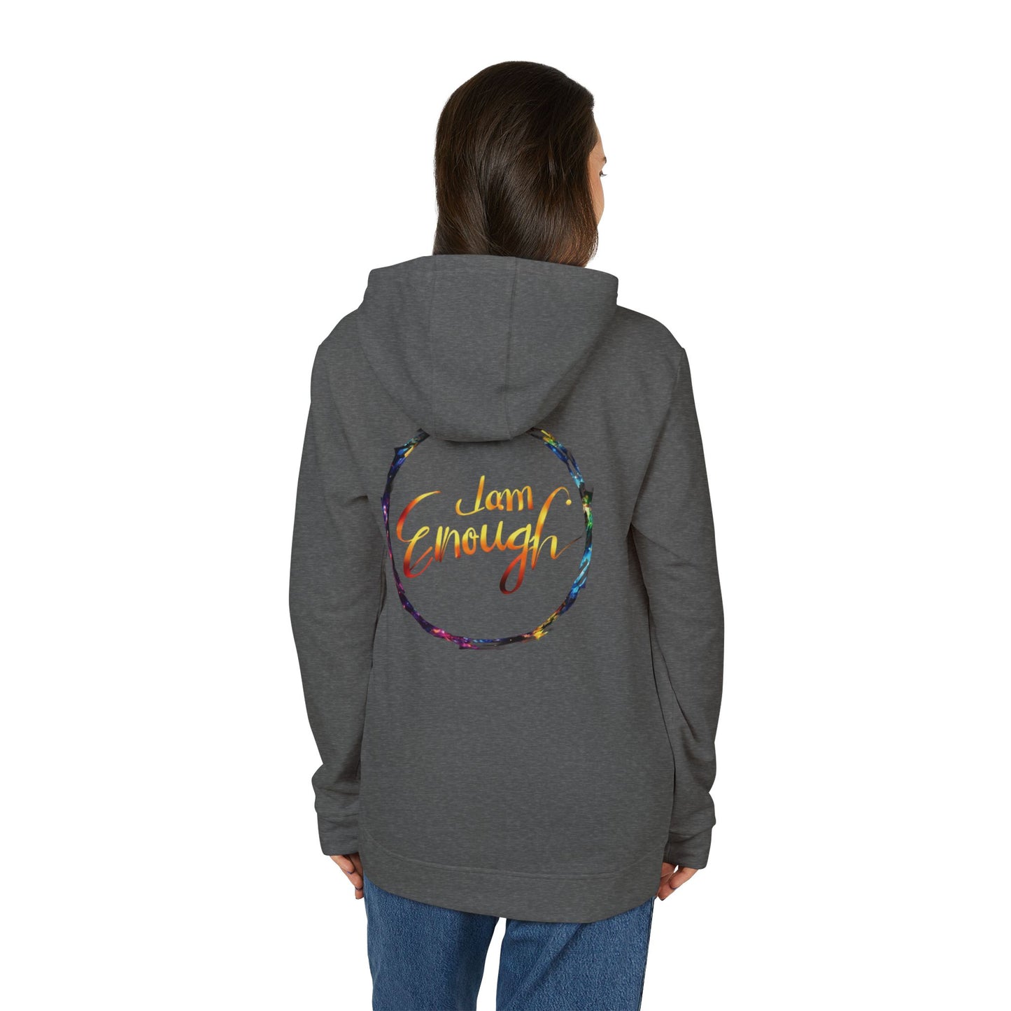 Adidas Unisex Fleece Hoodie I Am Enough