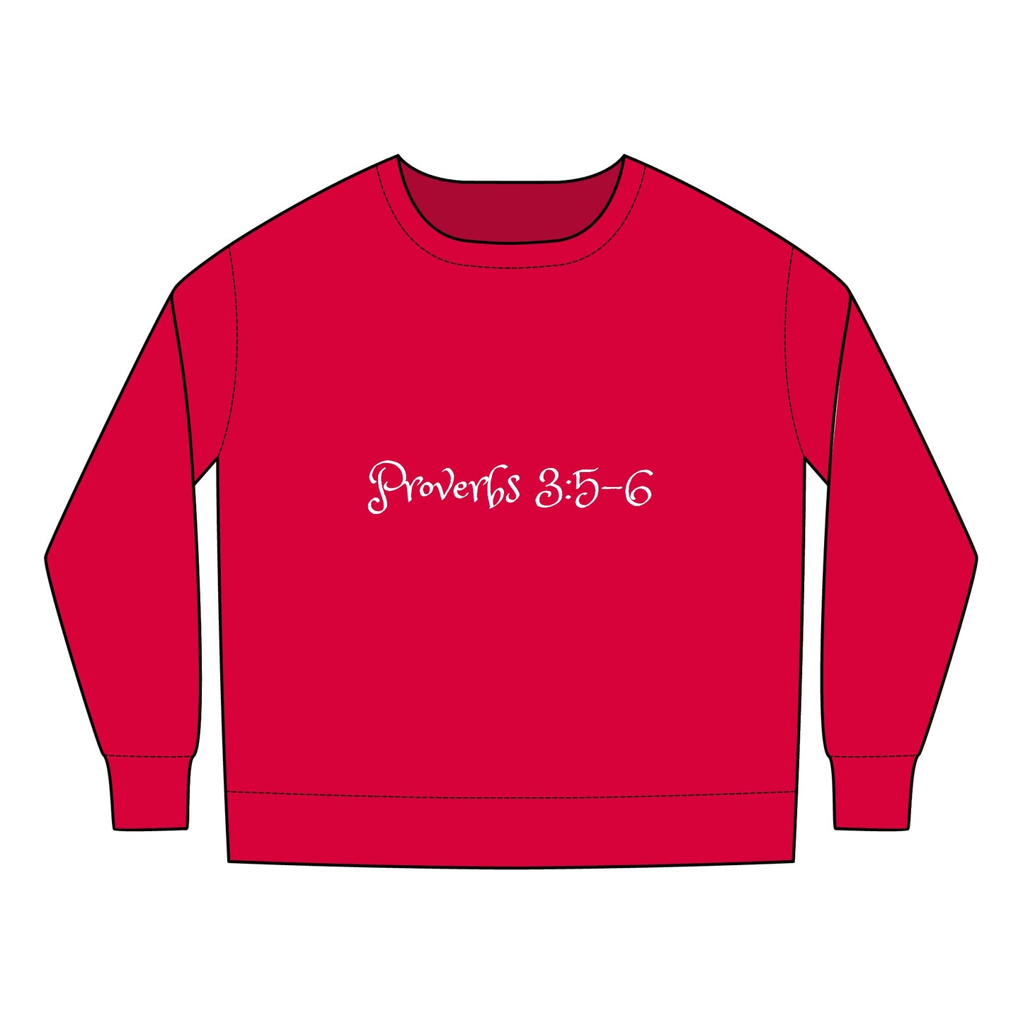 Proverbs 3:5-6 Toddler Sweatshirt