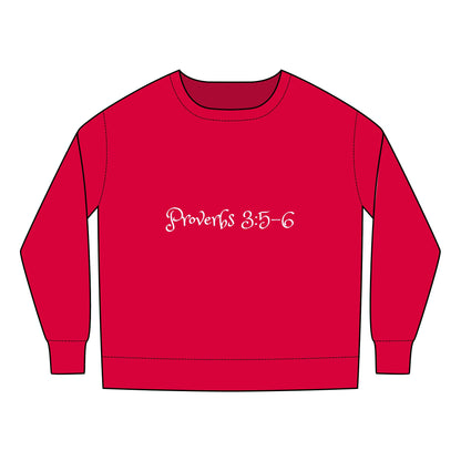 Proverbs 3:5-6 Toddler Sweatshirt