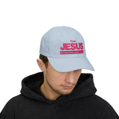 JESUS Hat Hot Pink