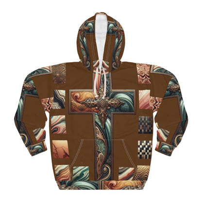 Battle Ready Unisex hoodie Brown