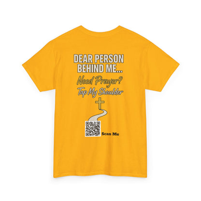 Need Prayer Tap Da Back