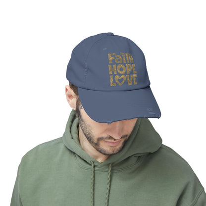 FAITH HOPE LOVE HAT