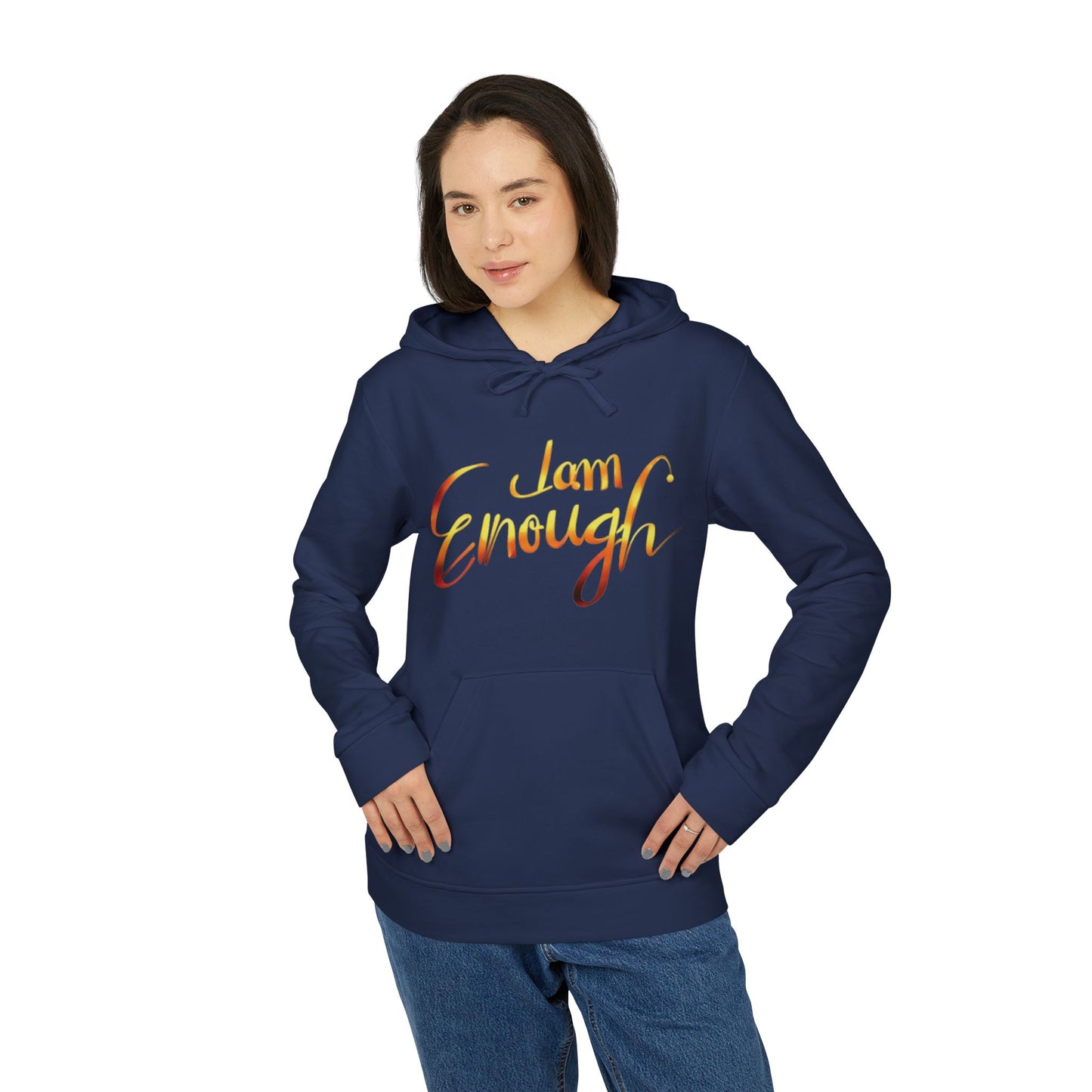 Adidas Unisex Fleece Hoodie I Am Enough