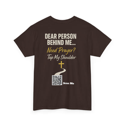 Need Prayer Tap Da Back