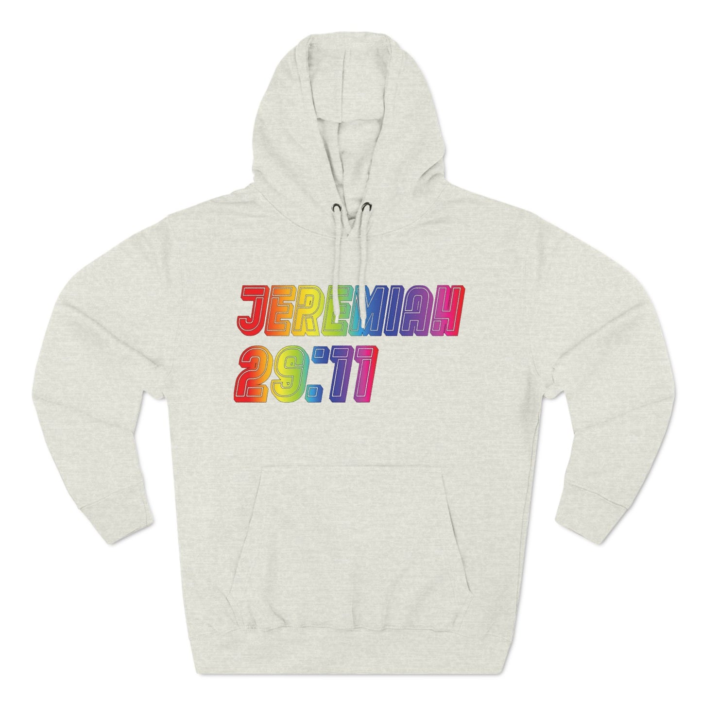 JEREMIAH 29:11 Fleece Hoodie