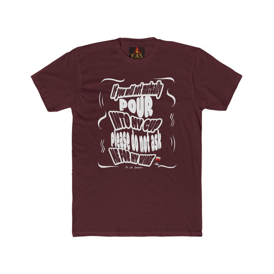 WINE Unisex Cotton Crew Tee