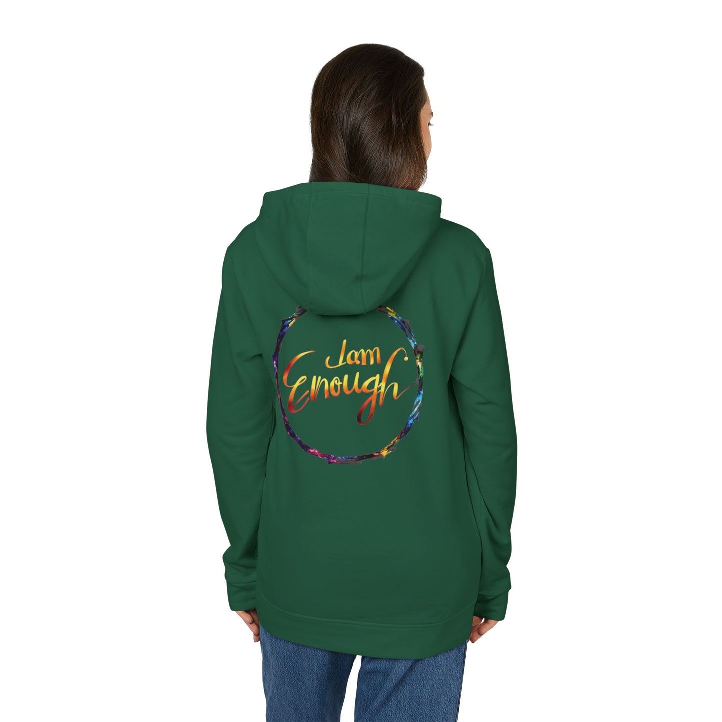 Adidas Unisex Fleece Hoodie I Am Enough