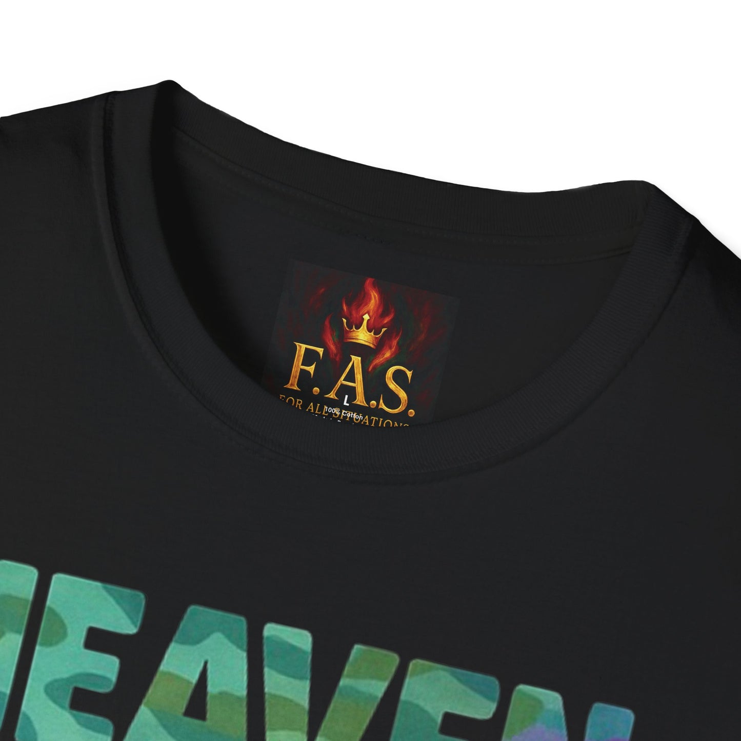 HEAVEN SEES WHAT THE EARTH CAN'T HANDLE