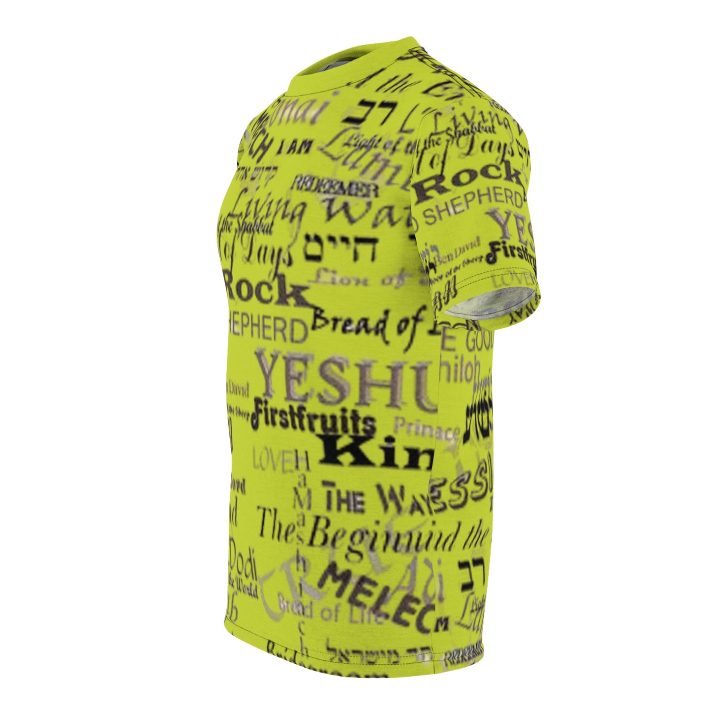 Names of GOD Men Lime green