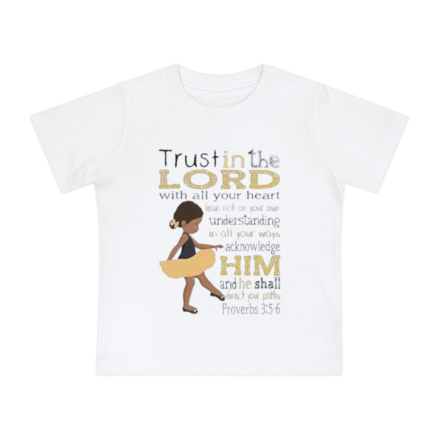 BABY TEE PROVERBS 3:5-6