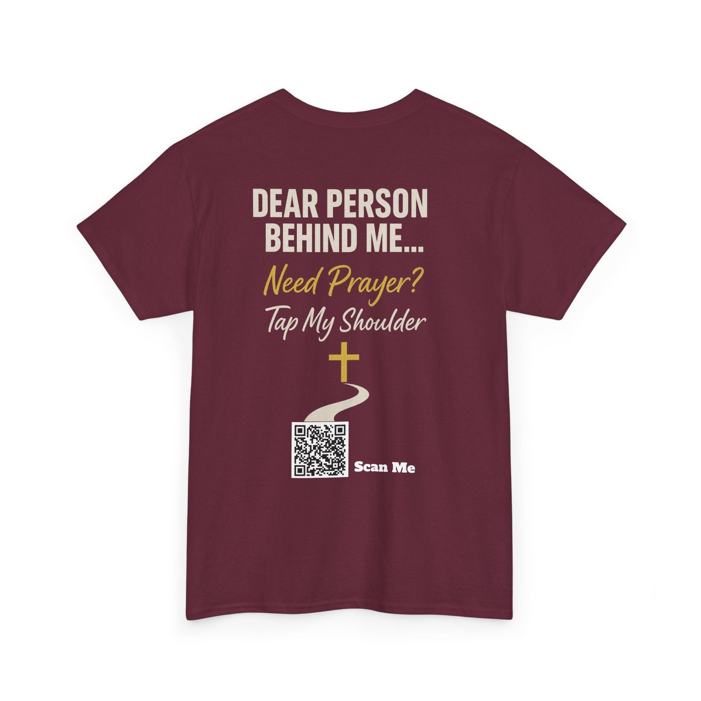 Need Prayer Tap Da Back