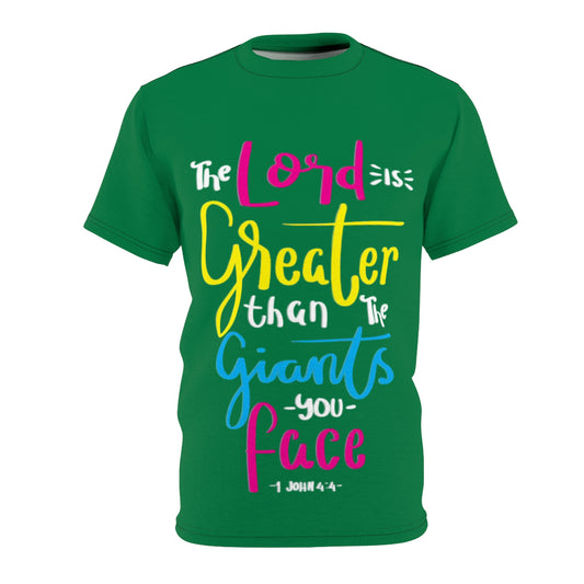 Greater than Giants Dark Green