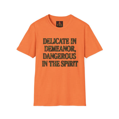 DELICATE IN DEMEANOR