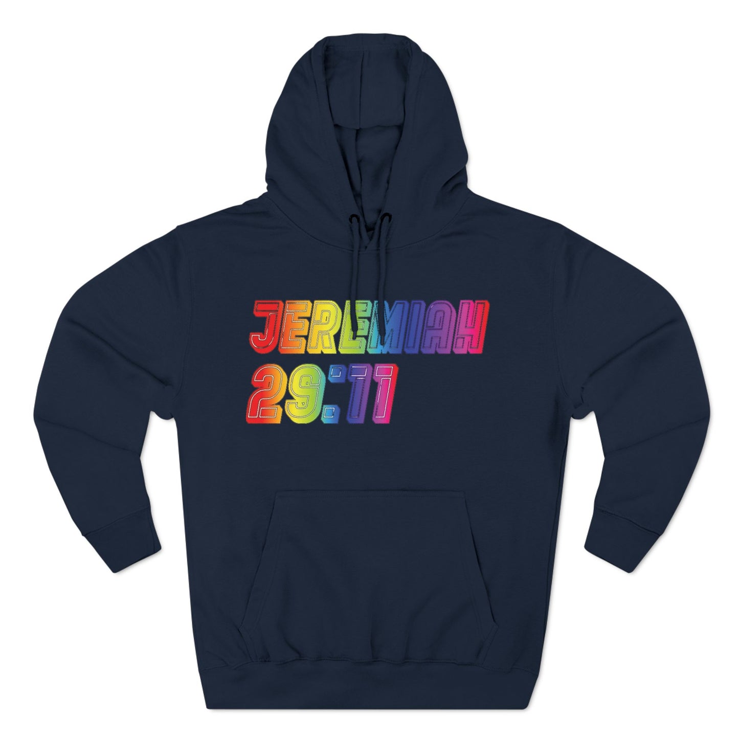 JEREMIAH 29:11 Fleece Hoodie