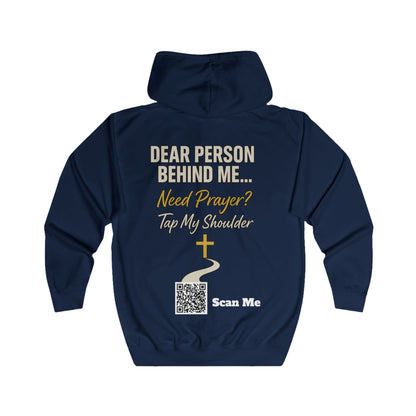 NEED PRAYER TAP DA BACK HOODIE
