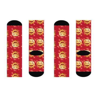 ANGEL KISSES Socks Red