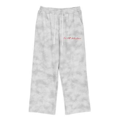Fas Unisex Dirty Wash Joggers