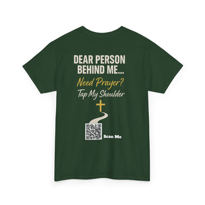 Need Prayer Tap Da Back